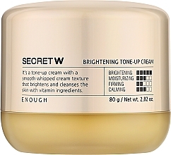 Крем для лица - Enough Secret W Brightening Tone-Up Cream — фото N1