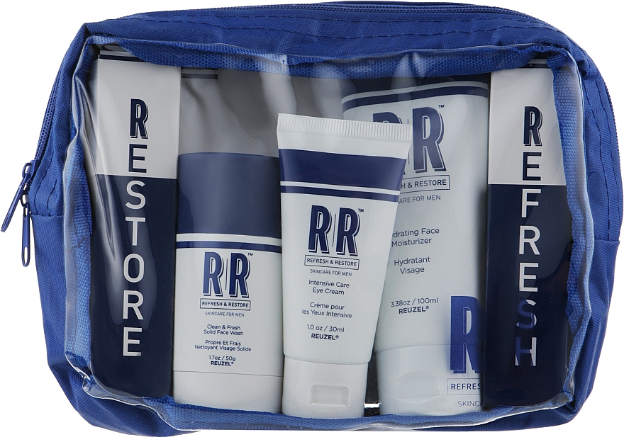 Набір - Reuzel Skin Care Gift Set Bag (f/st/50g + f/Moistur/100ml + eye/cr/30ml) — фото N1