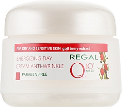 Энергетический дневной крем против морщин с экстрактом ягод годжи для сухой и чувствительной кожи - Regal Q10+ Energizing Day Cream Anti-Wrinkle — фото N2