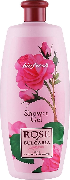 Гель для душу з трояндовою водою - BioFresh Rose of Bulgaria Shower Gel — фото N1