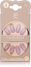 Парфумерія, косметика Набір накладних нігтів - Sosu by SJ Salon Nails In Seconds Soft & Subtle