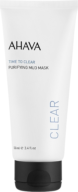 Маска для очищення обличчя - Ahava Time To Clear Purifying Mud Mask (тестер)  — фото N1