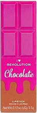 Помада для губ - I Heart Revolution Chocolate Lipstick — фото N3