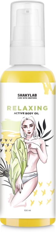 Масло расслабляющее для тела "Relaxing" - SHAKYLAB Body Active Relaxing Oil