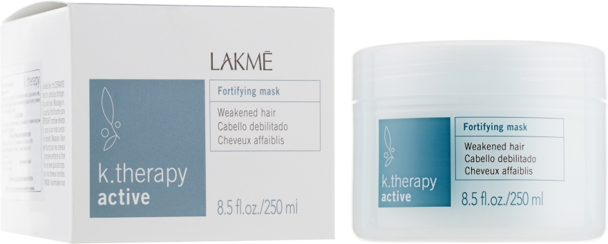 Зміцнювальна маска для слабкого і безживного волосся - Lakme K.Therapy Active Fortifying Mask — фото N2