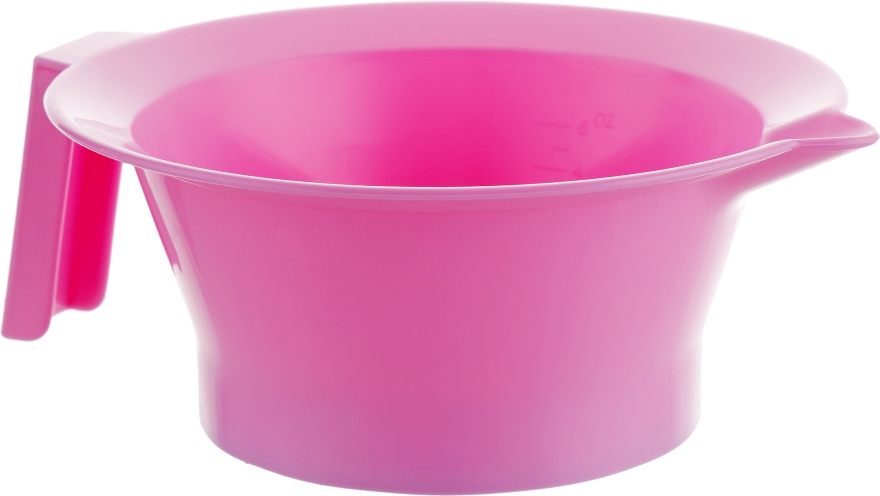 Миска для фарбування волосся, з ручкою, рожева - Tico Professional