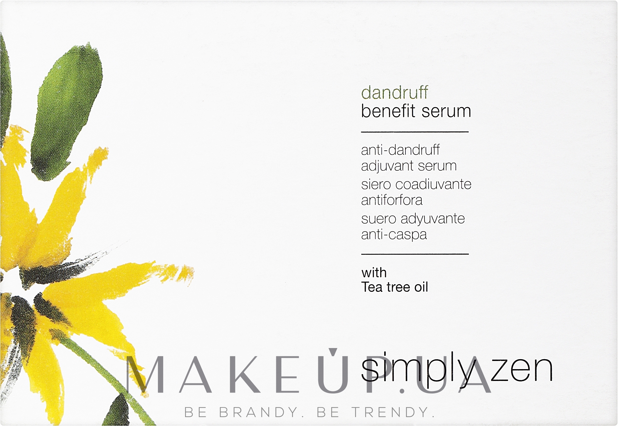 Сыворотка для волос против перхоти - Z. One Concept Simply Zen Dandruff Serum — фото 12x5ml