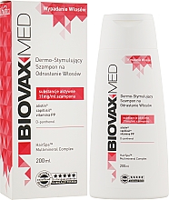 Шампунь для росту волосся - L'biotica Biovax Med Dermo-Stimulating Hair Regrowth Shampoo — фото N2