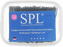 Парфумерія, косметика Шпильки хвилясті, чорні, 70 мм, 70941 - SPL