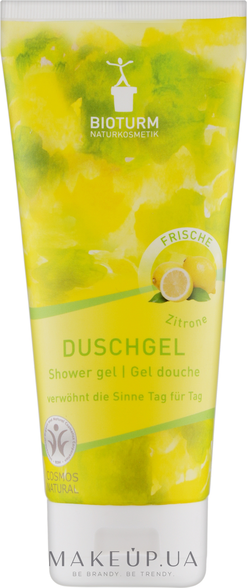 Гель для душу "Лимон" - Bioturm Lemon Shower Gel No.76 — фото 200ml