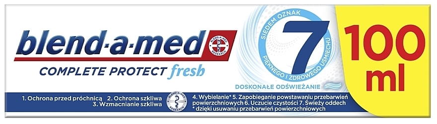 Зубна паста - Blend-a-med Complete 7+ Mouthwash Extra Fresh — фото N5