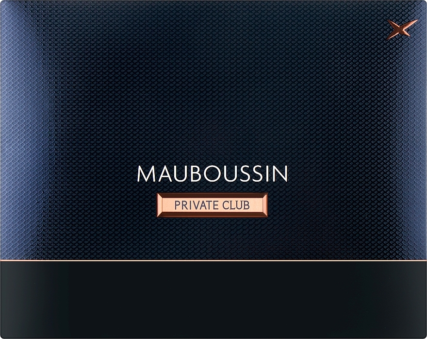 Mauboussin Private Club - Набор (edp/100ml + sh/gel/100ml + aftersh/balm/50ml + pouch)