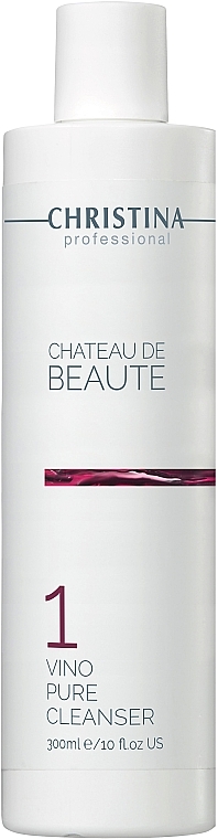 Очищувальний гель  (крок 1) - Christina Chateau de Beaute Vino Pure Cleanser — фото N1