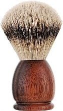 Помазок для бритья, большой - Acca Kappa Apollo Ebony Wood Shaving Brush — фото N1