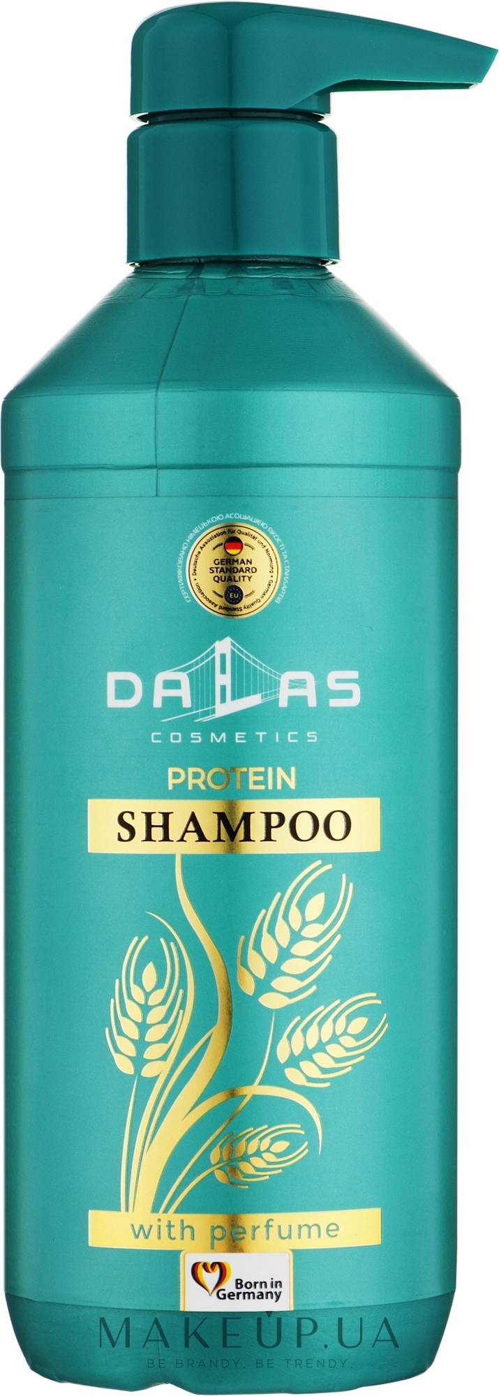Протеїновий шампунь для захисту й блиску фарбованого волосся - Dalas Protein Shampoo — фото 485ml