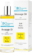 Массажное масло для беременных и младенцев - The Organic Pharmacy Mother & Baby Massage Oil — фото N1
