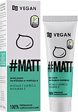 Матувальний крем для обличчя - AA Cosmetics Vegan Light Moisturizing and Mattifying Cream — фото N2