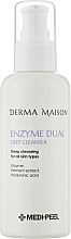 Пенка для глубокого очищения с энзимами - MEDIPEEL Derma Maison Enzyme Dual Deep Cleanser — фото N1