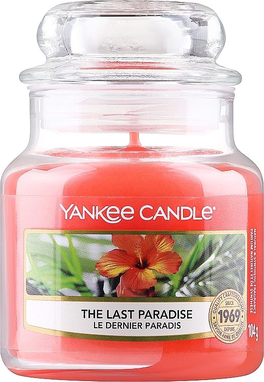 Свічка у скляній банці - Yankee Candle The Last Paradise Candle — фото N1