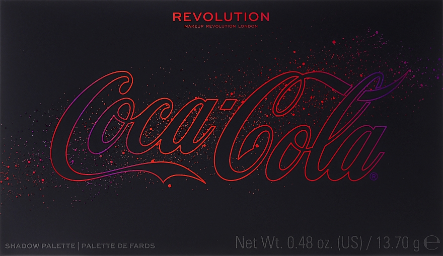 Палетка теней для век - Makeup Revolution x Coca-Cola Creations Shadow Palette — фото N2
