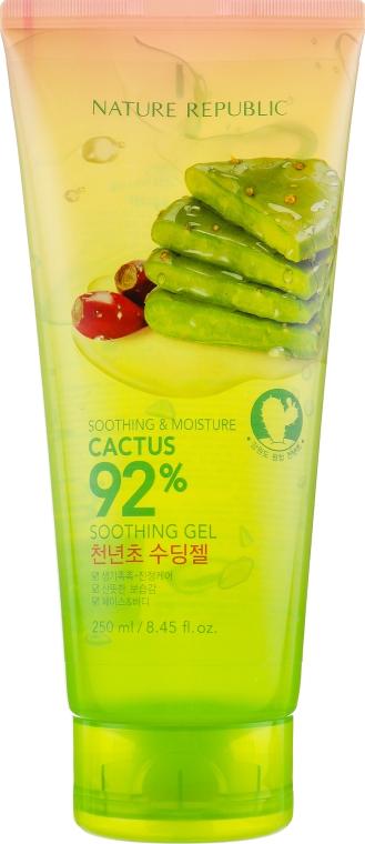 Универсальный гель с экстрактом кактуса - Nature Republic Soothing & Moisture Cactus 92% Soothing Gel