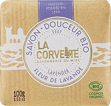 Парфумерія, косметика Органічне мило "Лаванда" - La Corvette Lavender Soap