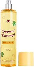 Парфюмированный спрей для тела и волос - I Heart Revolution Tropical Caramel Body And Hair Mist — фото N2