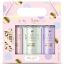 Набор - Grace Cole The Luxury Bathing Temping Trio Set (h/b/spray/100ml*3)  — фото N1