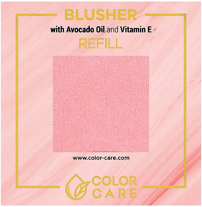 Color Care Matte Blusher Refill - Color Care Matte Blusher Refill — фото N1