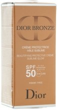 Парфумерія, косметика Сонцезахисний крем для обличчя - Christian Dior Bronze Spf 50 Protection Solaire