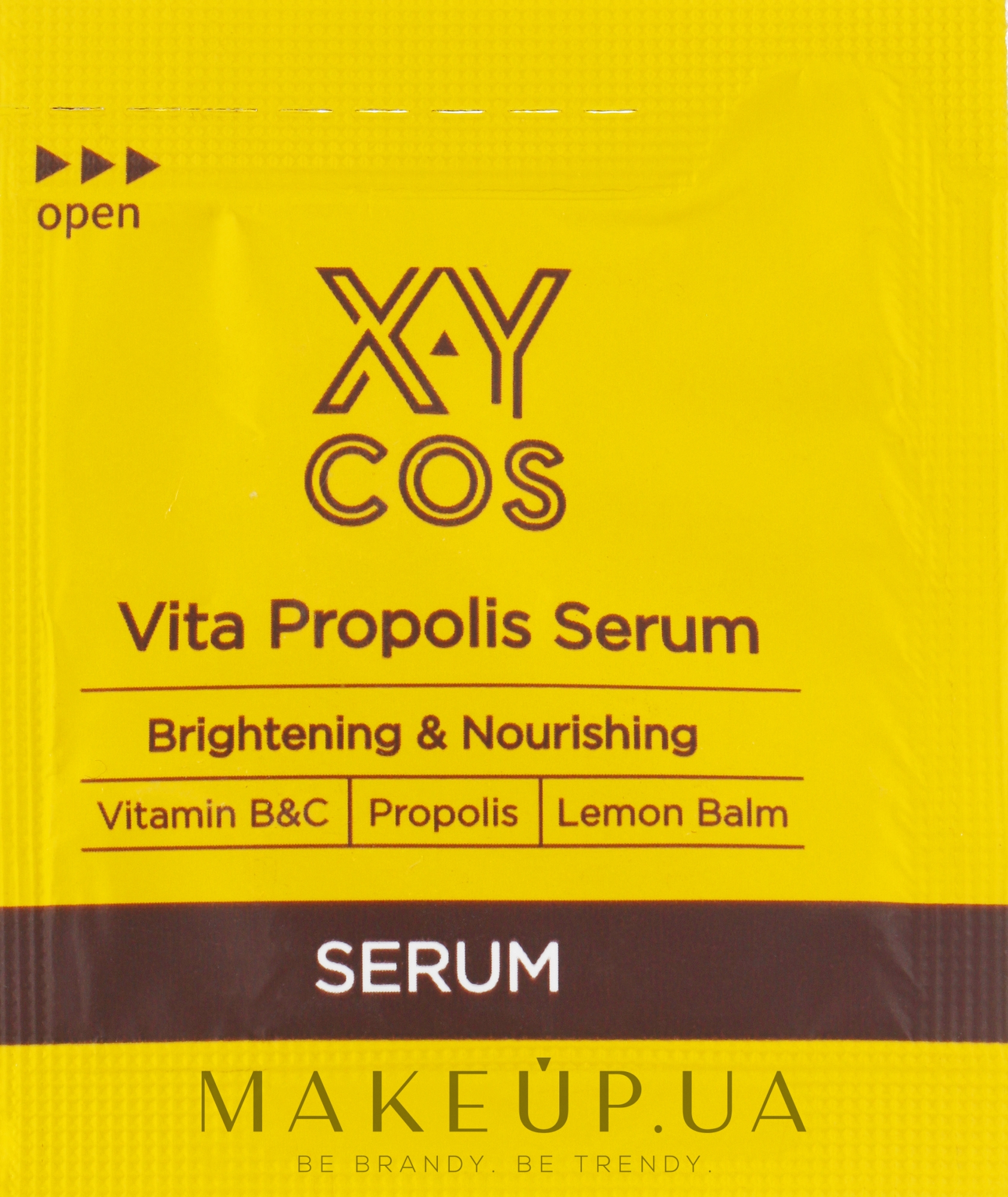 Зміцнювальна сироватка для обличчя з прополісом - XYcos Vita Propolis Serum (пробник) — фото 2ml