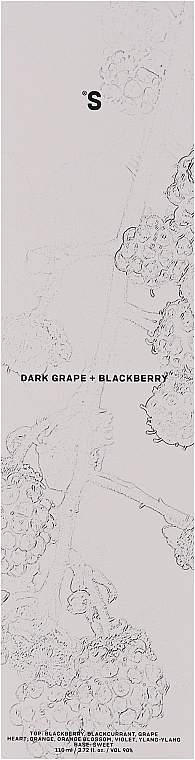 Аромадиффузор "Темный виноград + ежевика" - Sister's Aroma Dark Grape + Blackberry — фото N4