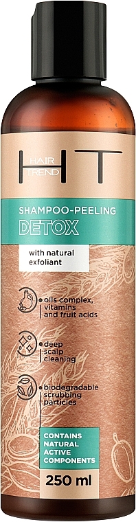 Шампунь-пілінг для волосся та шкіри голови - Hair Trend Detox Shampoo-Peeling — фото N1