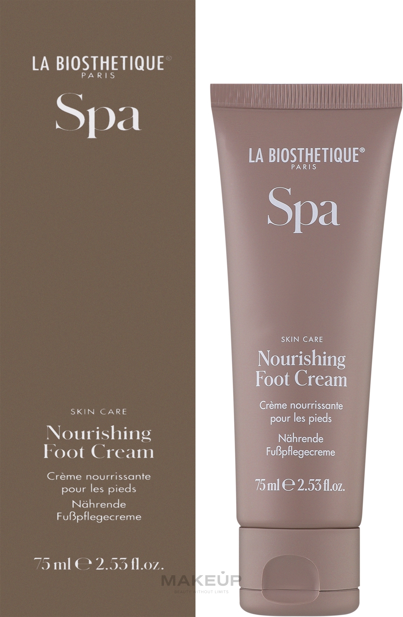 Питательный крем для ног - La Biosthetique Spa Nourisning Foot Cream — фото 75ml