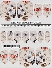 Парфумерія, косметика Дизайнерські наклейки для педикюру "Wraps P-00022" - StickersSpace