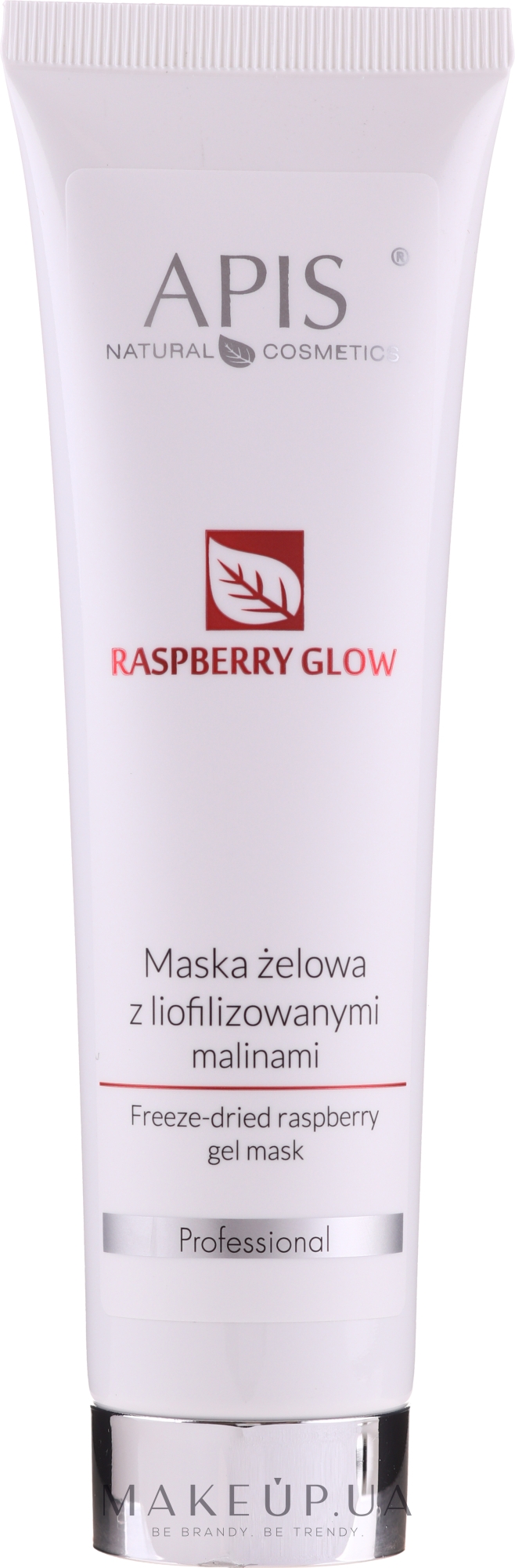Гелевая маска для лица с лиофилизированной малиной - Apis Professional Raspberry Glow Freeze-Dried Rasberry Gel Mask — фото 100ml
