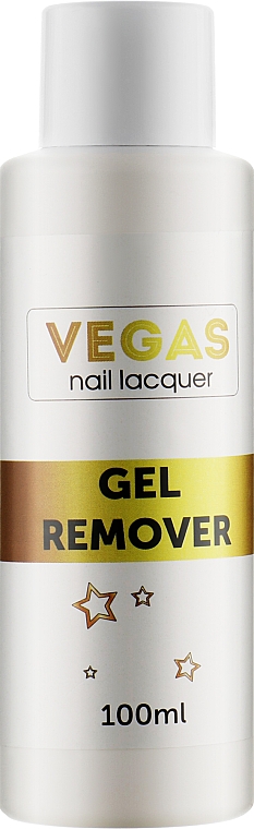 Рідина для зняття гель-лаку - Vegas Nail Lacquer Gel Remover