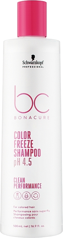 Шампунь для окрашенных волос - Schwarzkopf Professional Bonacure Color Freeze Shampoo pH 4.5