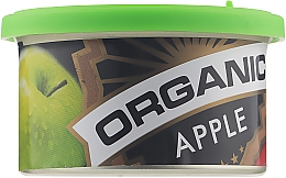 Парфумерія, косметика Автомобільний сухий ароматизатор у банці Apple - Tasotti Organic