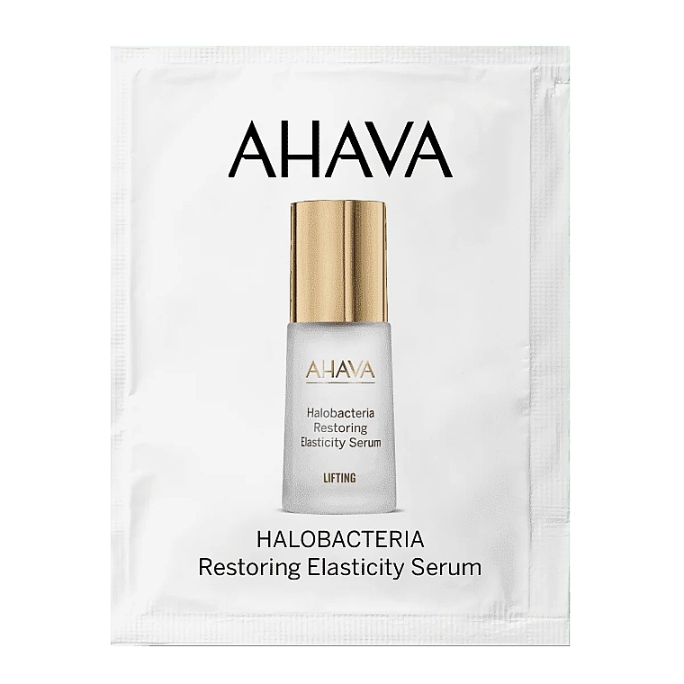 ПОДАРУНОК! Відновлювальна сироватка для еластичності шкіри - Ahava HaloBacteria Restoring Elasticity Serum (пробник) — фото N1