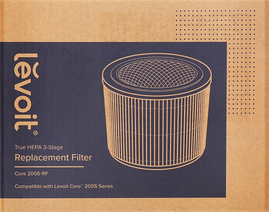 Levoit Core 200S True HEPA 3-Stage Replacement Filter
