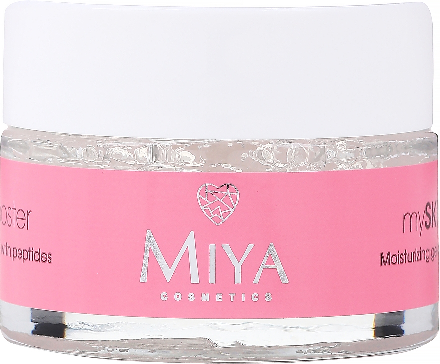 Зволожувальний гель-бустер для обличчя з пептидами - Miya Cosmetics My Skin Booster Moisturizing Gel-Booster With Peptides — фото N1