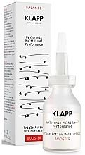 Бустер "Потрійний ефект" - Klapp Triple Action Moisturizing Booster — фото N1