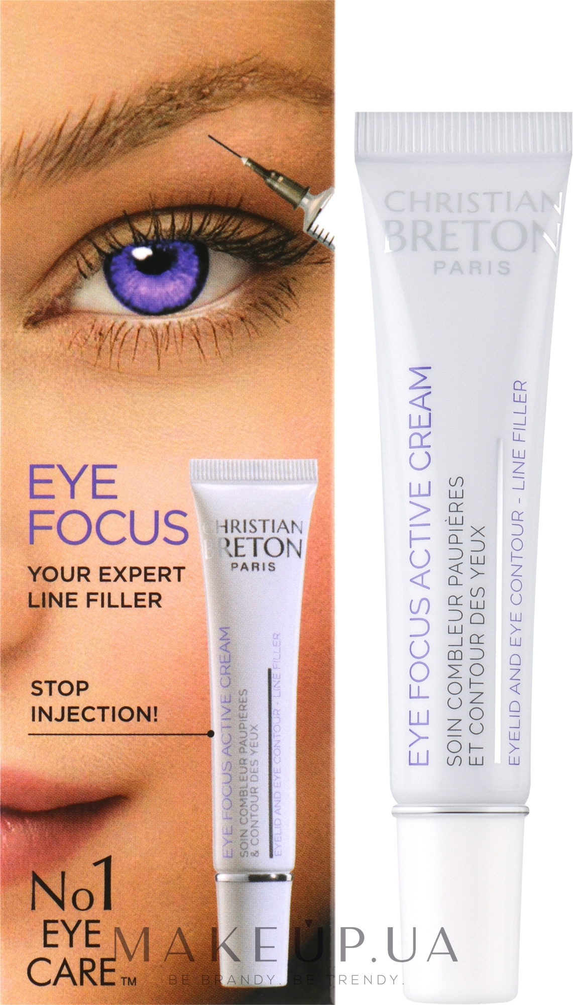 Крем для век активный - Christian Breton Eye Priority Focus Eye Active Cream — фото 10ml