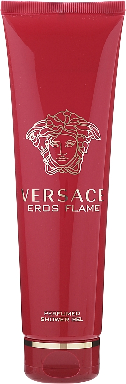 Versace Eros Flame - Набор (edp 100 ml + sh/gel 150 ml + edp/10ml) — фото N5