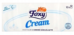 Серветки зі зволожувальним кремом - Foxy Cream Wipes — фото N1