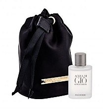 Духи, Парфюмерия, косметика Giorgio Armani Acqua Di Gio Pour Homme - Набор (edt/mini/5ml + bag)