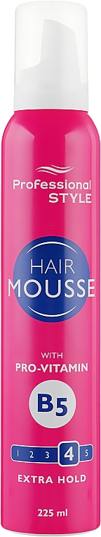 Пінка для укладання волосся - Professional Style Extra Hold Hair Mousse — фото N1