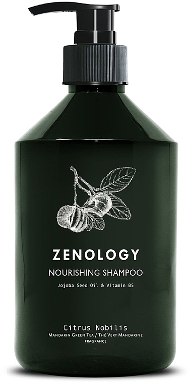 Питательный шампунь - Zenology Citrus Nobilis Nourishing Shampoo — фото N1