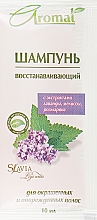 Парфумерія, косметика Шампунь відновлювальний для фарбованого й пошкодженого волосся - Аромат Slavia Lege Artis (пробник)